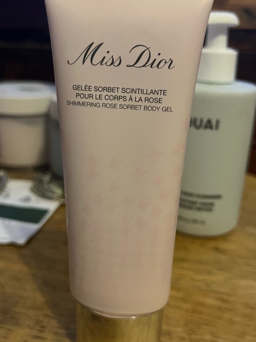 Dior Miss Dior Shimmering Rose Sorbet Body Gel - Pink & Gold